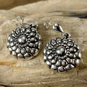 NWOT Stamped 925 Sterling Silver Earrings